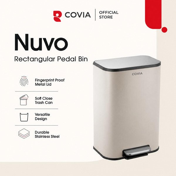 COVIA Nuvo Pedal Bin
